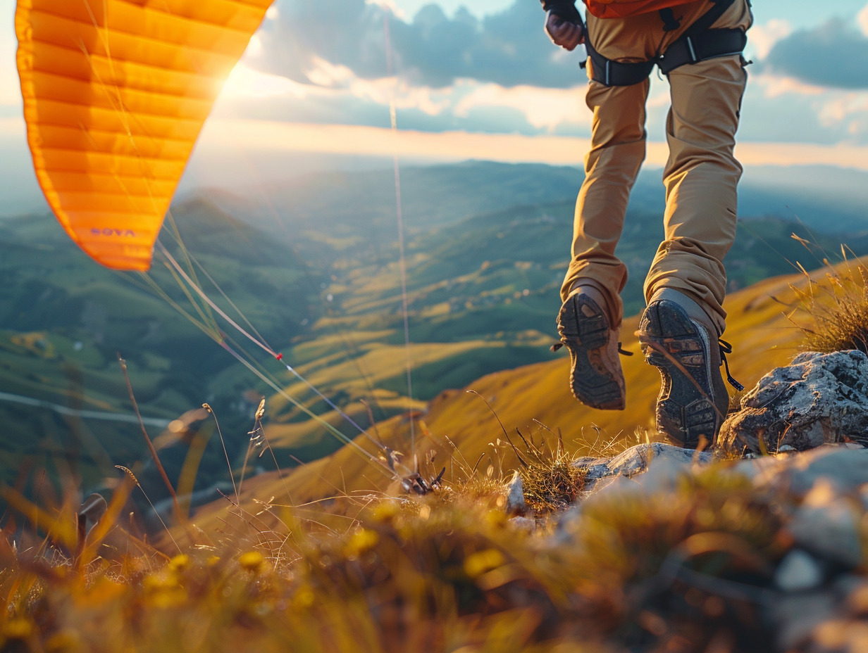 parapente montagne