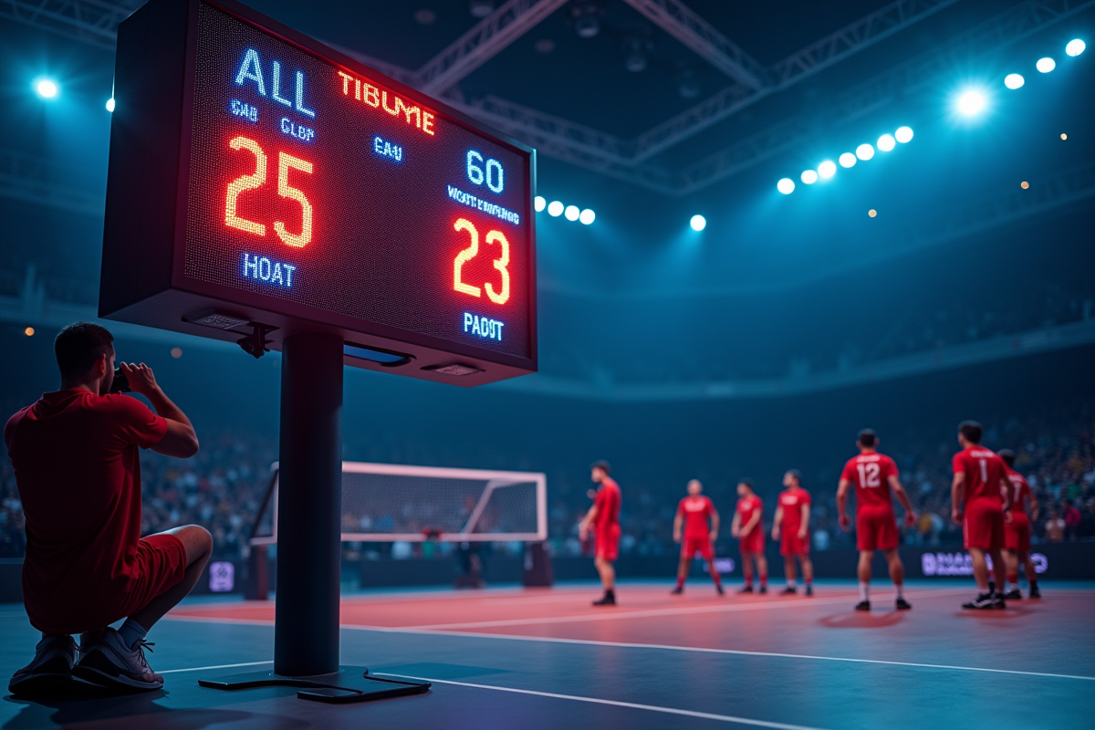 handball mi-temps